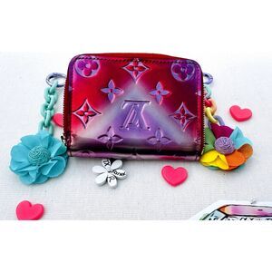 Louis Vuitton Metallic Vernis Degrade Zippy Wallet